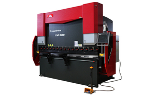 آلة الثني CNC المؤازرة بنظام DELEM DA58T ، سلسلة الصين الحمراء LZK HPB-250T3200 ، 4 + 1 محاور